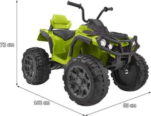 Ramiz Pojazd Quad ATV Zielony 2