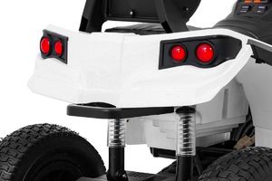 Ramiz Pojazd Quad ATV Pompowane Koła Biały 11