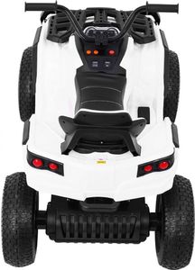 Ramiz Pojazd Quad ATV Pompowane Koła Biały 7