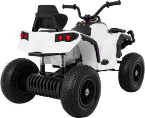 Ramiz Pojazd Quad ATV Pompowane Koła Biały 8