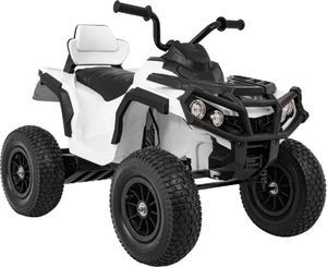 Ramiz Pojazd Quad ATV Pompowane Koła Biały 9