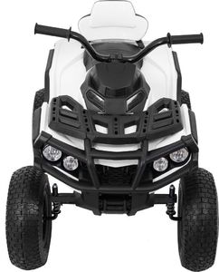 Ramiz Pojazd Quad ATV Pompowane Koła Biały 10