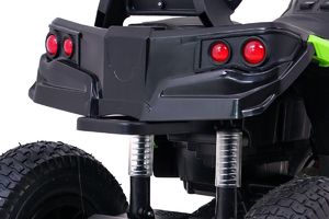 Ramiz Pojazd Quad ATV Pompowane Koła Czarno-Zielony 11
