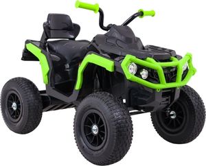 Ramiz Pojazd Quad ATV Pompowane Koła Czarno-Zielony 9