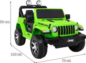 Ramiz Pojazd Jeep Wrangler Rubicon Zielony 2