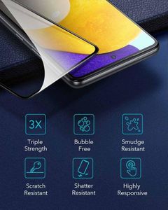 ESR SZKŁO HARTOWANE ESR SCREEN SHIELD 3D 2-PACK GALAXY A52 LTE/5G BLACK 2