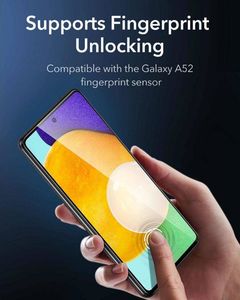 ESR SZKŁO HARTOWANE ESR SCREEN SHIELD 3D 2-PACK GALAXY A52 LTE/5G BLACK 5