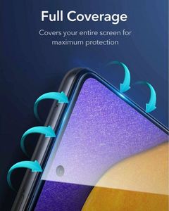 ESR SZKŁO HARTOWANE ESR SCREEN SHIELD 3D 2-PACK GALAXY A52 LTE/5G BLACK 8