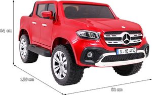 Joko Pojazd Mercedes Benz X-Class MP4 Lakierowany Czerwony 2
