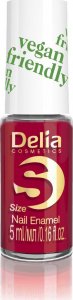 Delia Delia Cosmetics Vegan Friendly Emalia do paznokci Size S nr 213 Red Velvet 5ml 1