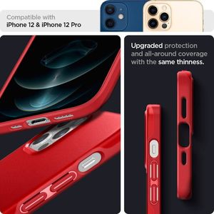 Spigen SPIGEN THIN FIT IPHONE 12/12 PRO RED 13
