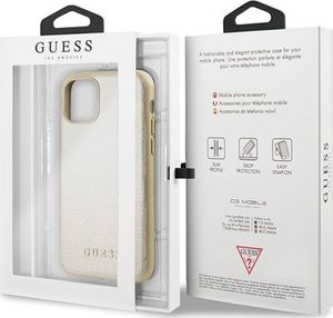 Guess Guess Iridescent - Etui iPhone 11 Pro (Gold) 5