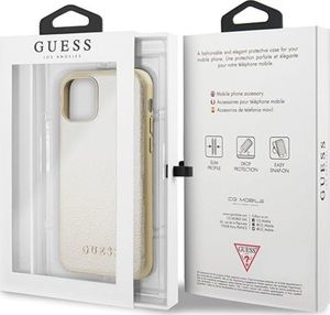 Guess Guess Iridescent - Etui iPhone 11 Pro (Gold) 7