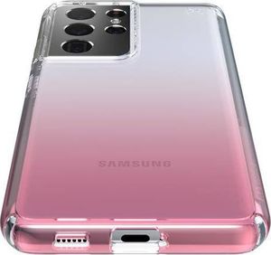 Speck Speck Presidio Perfect-Clear Ombre - Etui Samsung Galaxy S21 Ultra z powłoką MICROBAN (Clear/Vintage Rose Fade) 3