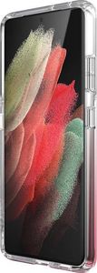 Speck Speck Presidio Perfect-Clear Ombre - Etui Samsung Galaxy S21 Ultra z powłoką MICROBAN (Clear/Vintage Rose Fade) 6