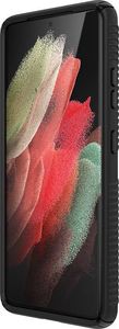 Speck Speck Presidio2 Grip - Etui Samsung Galaxy S21 Ultra z powłoką MICROBAN (Black/Black) 4