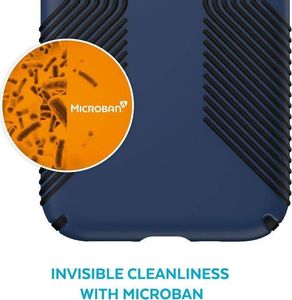 Speck Speck Presidio2 Grip - Etui iPhone Xs / X z powłoką MICROBAN (Black) 3