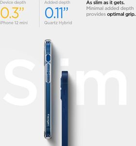 Spigen SPIGEN QUARTZ HYBRID IPHONE 12 MINI MATTE CLEAR 8