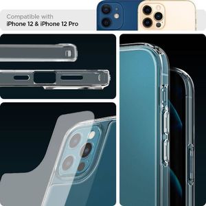 Spigen SPIGEN QUARTZ HYBRID IPHONE 12/12 PRO MATTE CLEAR 3