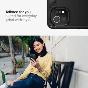 Spigen SPIGEN RUGGED ARMOR XIAOMI MI 11 MATTE BLACK 12