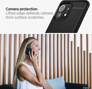 Spigen SPIGEN RUGGED ARMOR XIAOMI MI 11 MATTE BLACK 13
