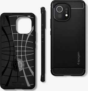 Spigen SPIGEN RUGGED ARMOR XIAOMI MI 11 MATTE BLACK 10