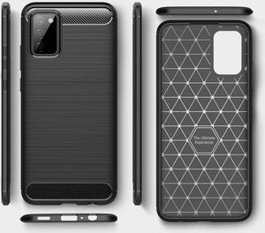 Tech-Protect TECH-PROTECT TPUCARBON GALAXY A02S BLACK 3