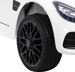 Ramiz Auto na akumulator Mercedes Benz GT Biały 15