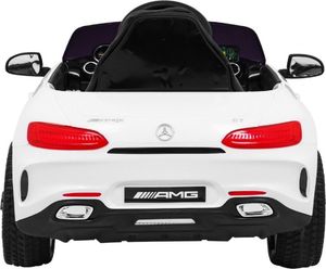 Ramiz Auto na akumulator Mercedes Benz GT Biały 6