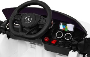 Ramiz Auto na akumulator Mercedes Benz GT Biały 9