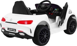 Ramiz Auto na akumulator Mercedes Benz GT Biały 10