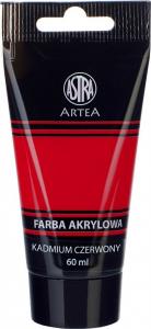 Astra Farba akrylowa Artea czerwony kadmium 60 ml 1