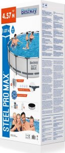 Bestway Basen stelażowy Steel Pro Max 457x107cm 9