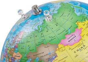 Beliani Globus 29 cm niebieski z magnesami CARTIER 3