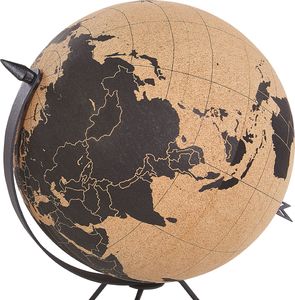 Beliani Globus korkowy 35 cm brązowy BATTUTA 3