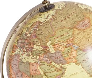 Beliani Globus LED 30 cm żółty VESPUCCI 4