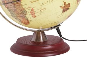 Beliani Globus LED 30 cm żółty VESPUCCI 5