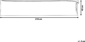 Beliani Pokrowiec ogrodowy na parasole 210 x 45 cm MONZA VARESE 4