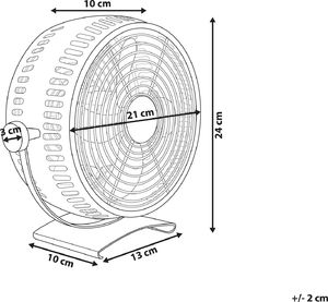 Wentylator Beliani Ribble 8