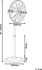 Wentylator Beliani Trent 8