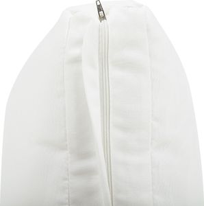 Beliani Zestaw poszewek na poduszki ogrodowe kremowy MAESTRO II 2