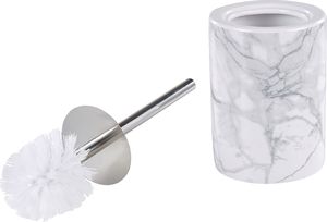 Beliani 4-częściowy zestaw akcesoriów łazienkowych biały ARAUCO 2