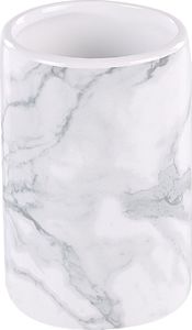 Beliani 4-częściowy zestaw akcesoriów łazienkowych biały ARAUCO 4