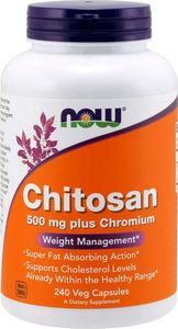 NOW Foods NOW Foods - Chitozan, 500 mg, z Chromem, 240 vkaps 1