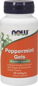 NOW Foods NOW Foods - Peppermint Gels, 90 kapsułek miękkich 1