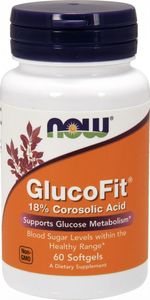 NOW Foods NOW Foods - GlucoFit, 60 kapsułek miękkich 1