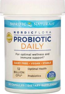 Nordic naturals Nordic Naturals - Nordic Flora Probiotic Daily, 60 kapsułek 2