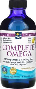 Nordic naturals Nordic Naturals - Complete Omega, 1270mg, Smak Cytrynowy, 237 ml 1
