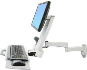 Ergotron Uchwyt ścienny na monitor do 24" 200 Series Combo (45-230-216) 2