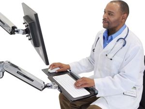 Ergotron LX SIT-STAND KEYBOARD ARM (45-354-026) 5